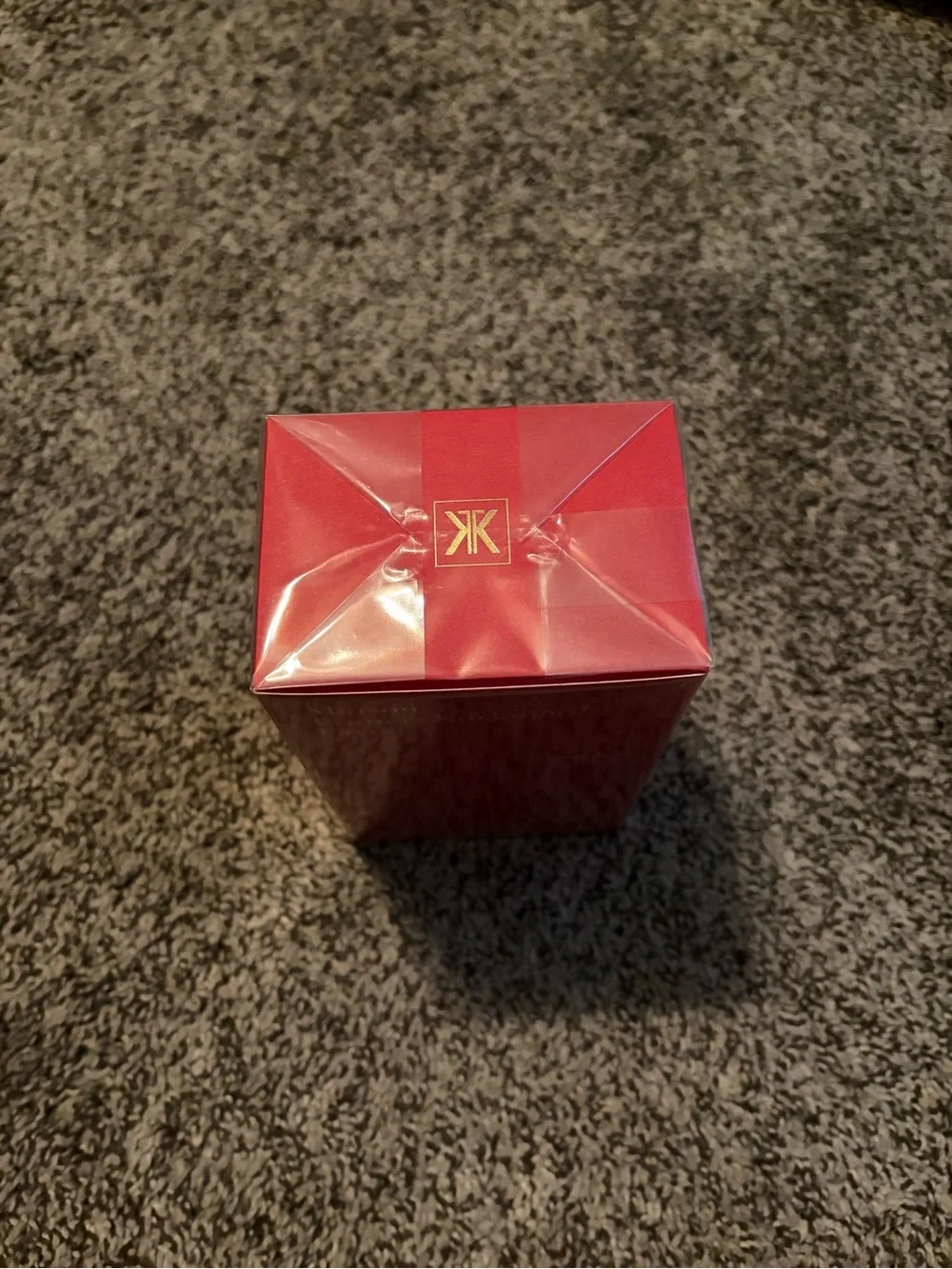 Maison Francis Kurkdjian Rouge Box with Gold Lettering